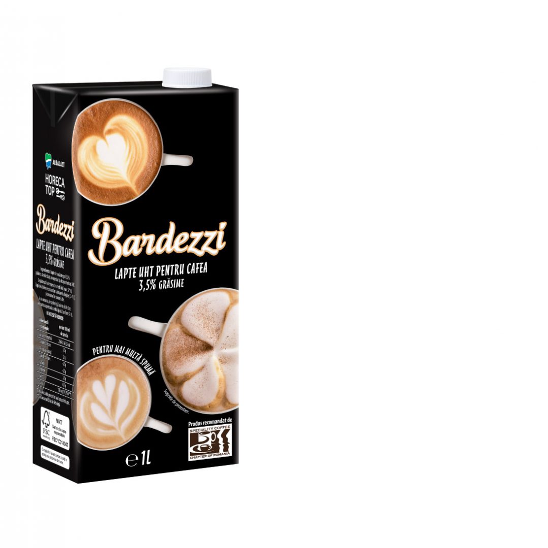 Bardezzi UHT milk for coffee