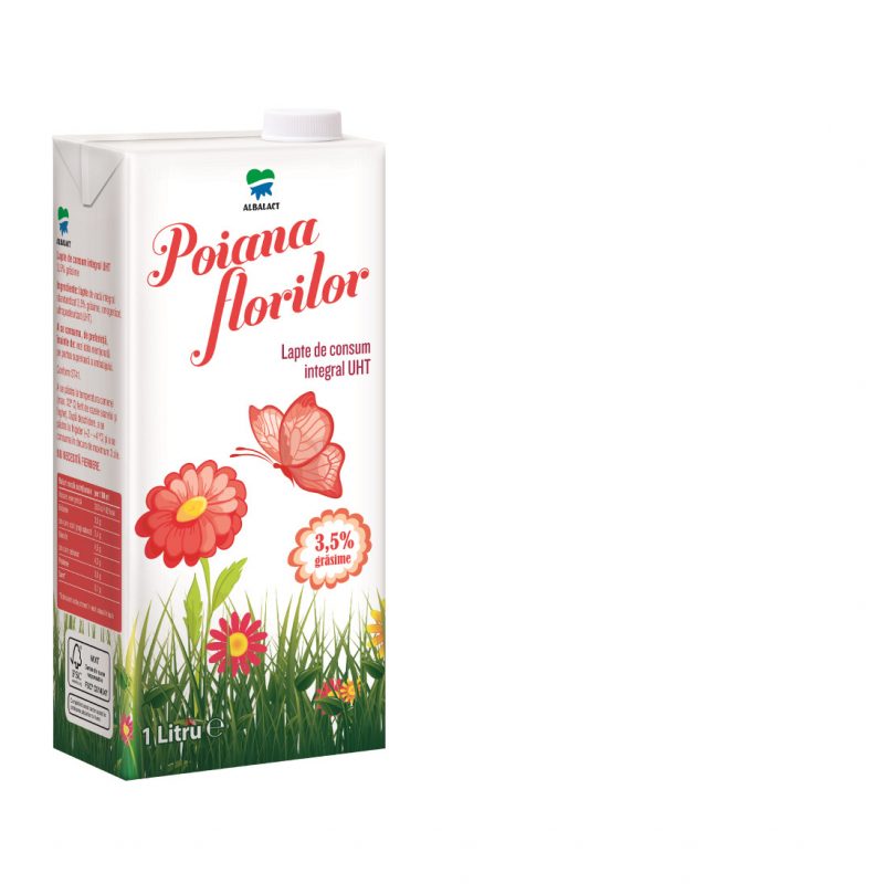 Poiana Florilor lapte UHT integral