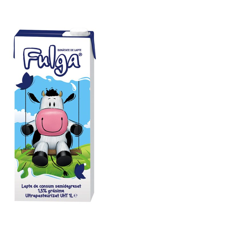 Fulga UHT semi-skimmed milk