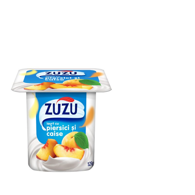 Zuzu peach and apricot yoghurt