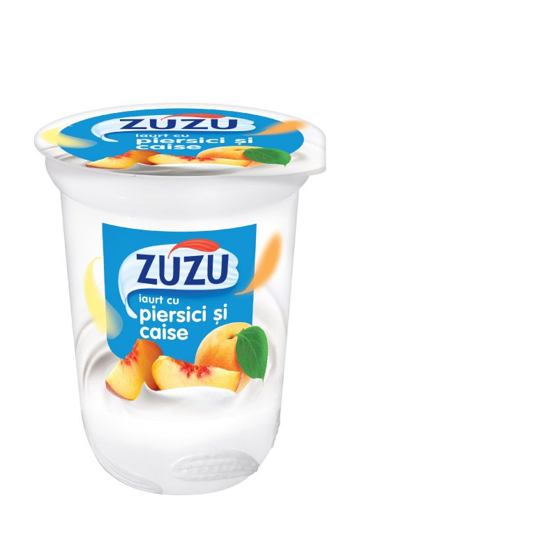 Zuzu peach and apricot yoghurt