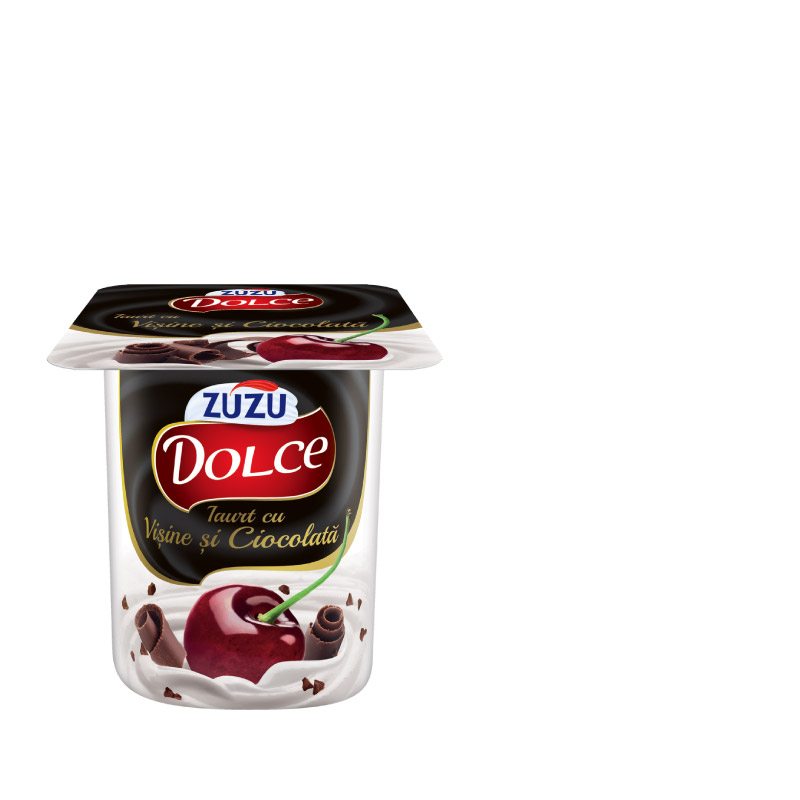 Zuzu Dolce chocolate and sour cherry yoghurt