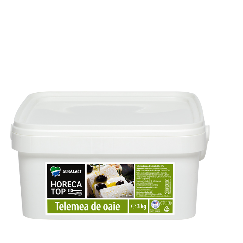 Horeca Top sheep milk telemea cheese