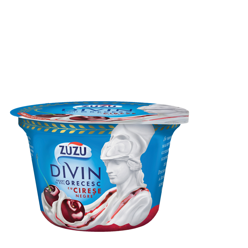 Zuzu Divin dark cherry yoghurt